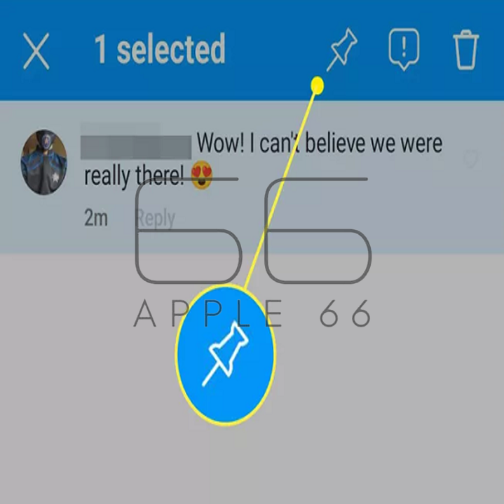 پین کردن کامنت در پست اینستاگرام