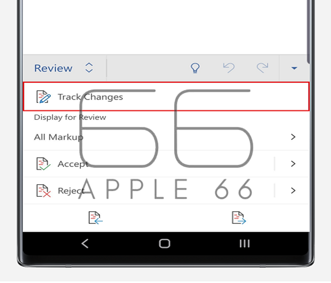 نحوه فعال کردن ویژگی Track Changes